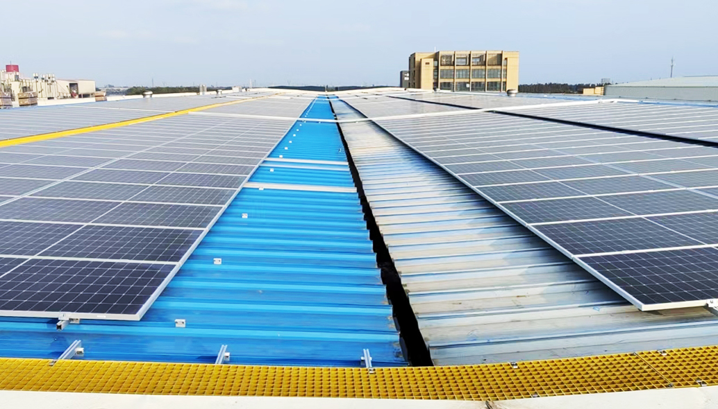 德清杭鋼再生資源公司屋頂一期1.35MWp光伏項目